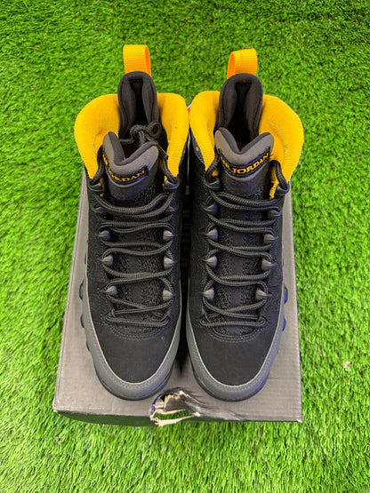 Air Jordan 9 Retro GS 'Dark Charcoal University Gold'