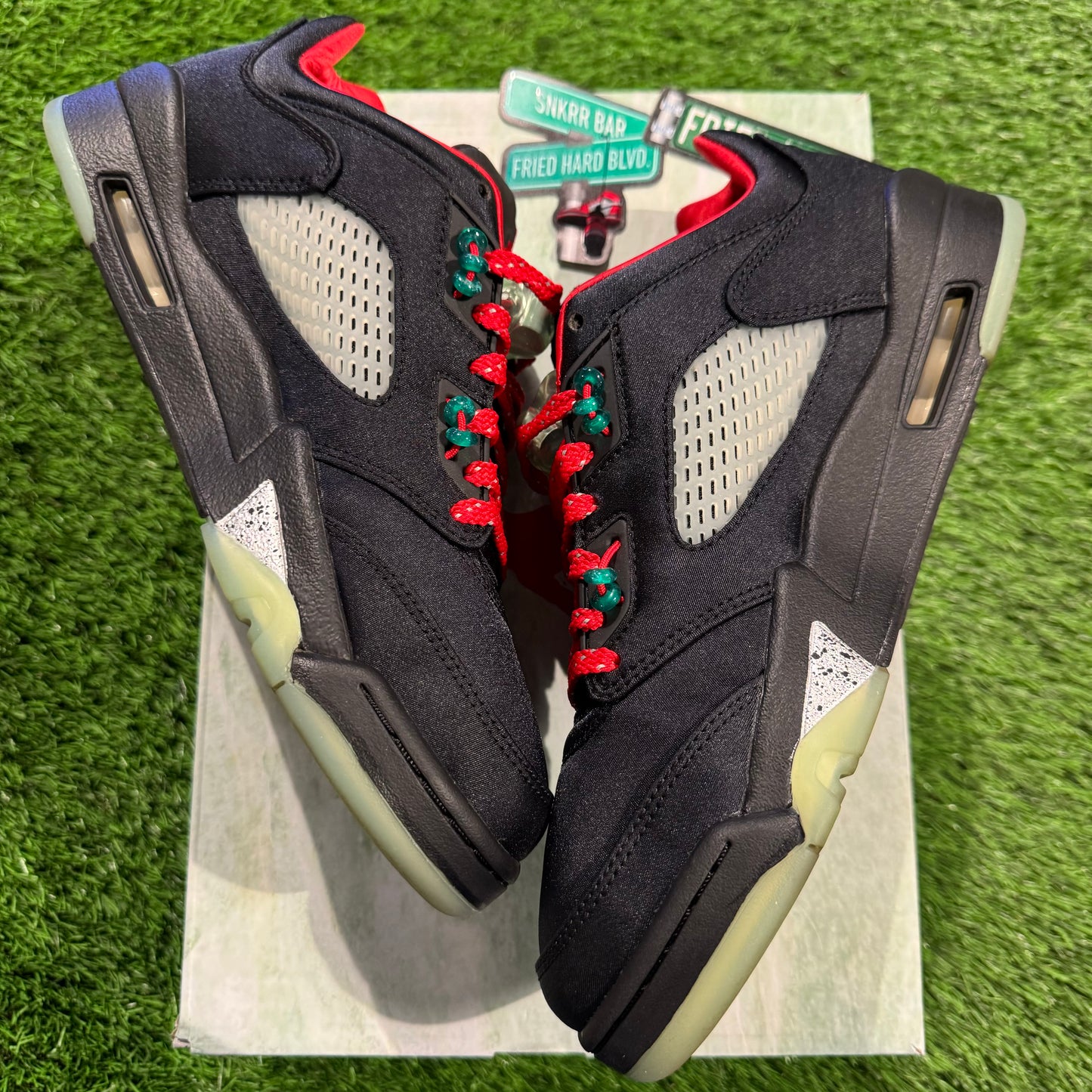 CLOT x Air Jordan 5 Retro Low 'Jade'