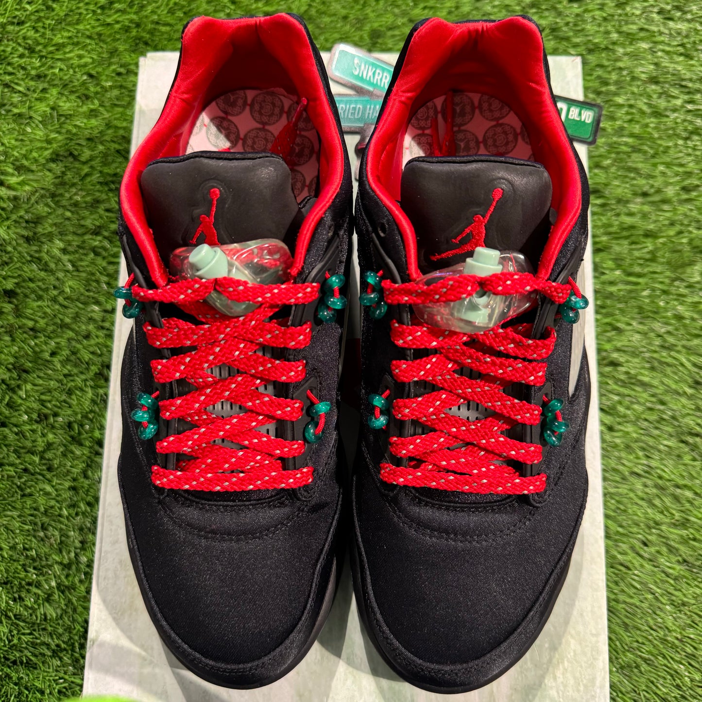 CLOT x Air Jordan 5 Retro Low 'Jade'