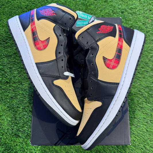 Air Jordan 1 Mid SE 'Tartan Swoosh'