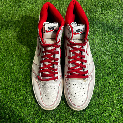Jordan 1 Retro High Phantom Gym Red 15M/16.5W