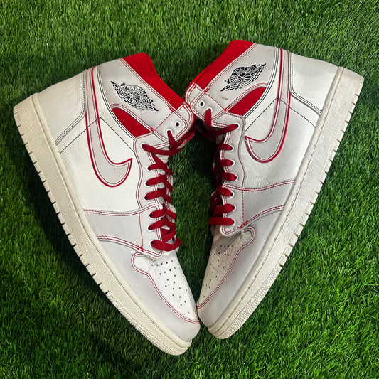 Jordan 1 Retro High Phantom Gym Red 15M/16.5W