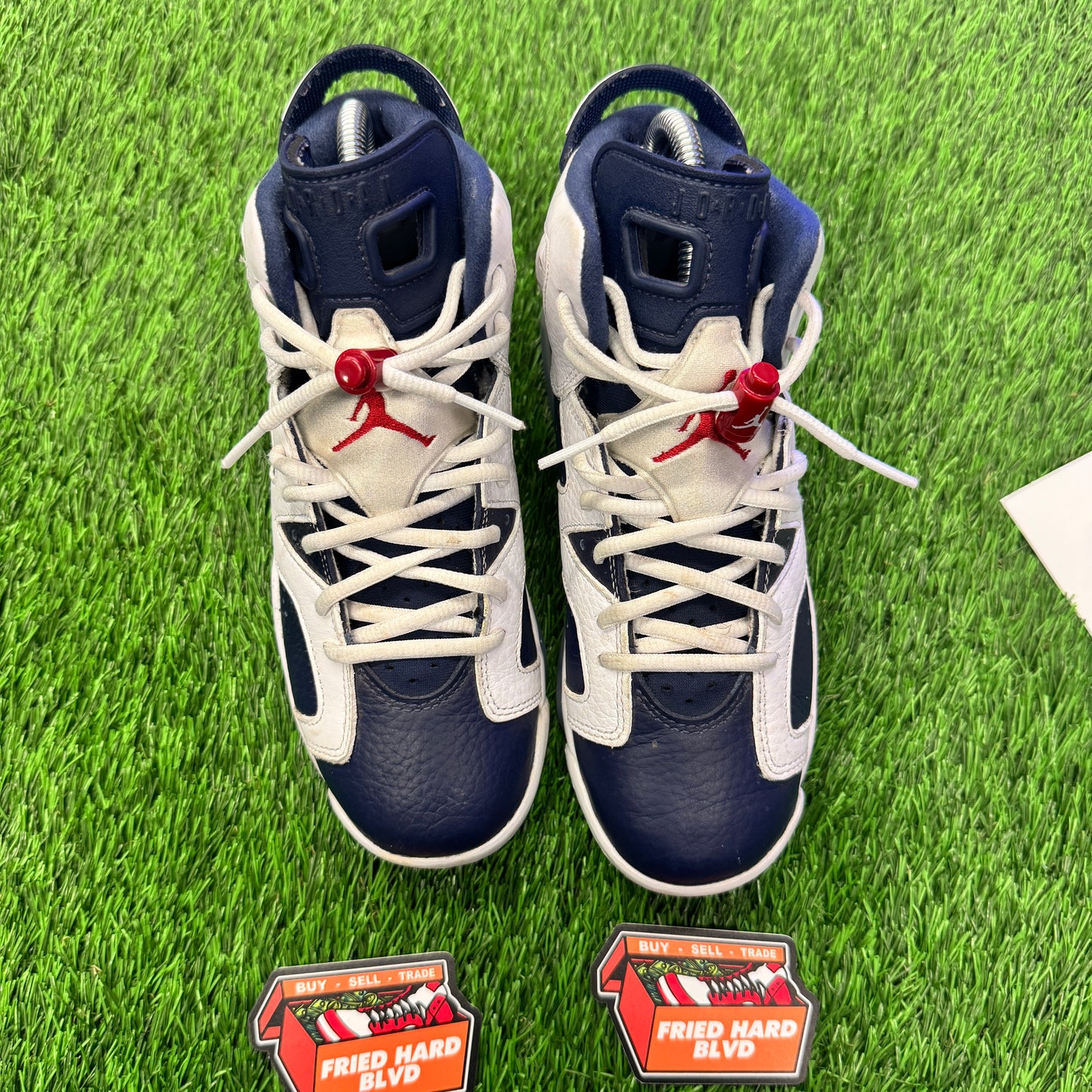Air Jordan 6 Retro Olympic  (GS) SIZE 6Y/7.5W
