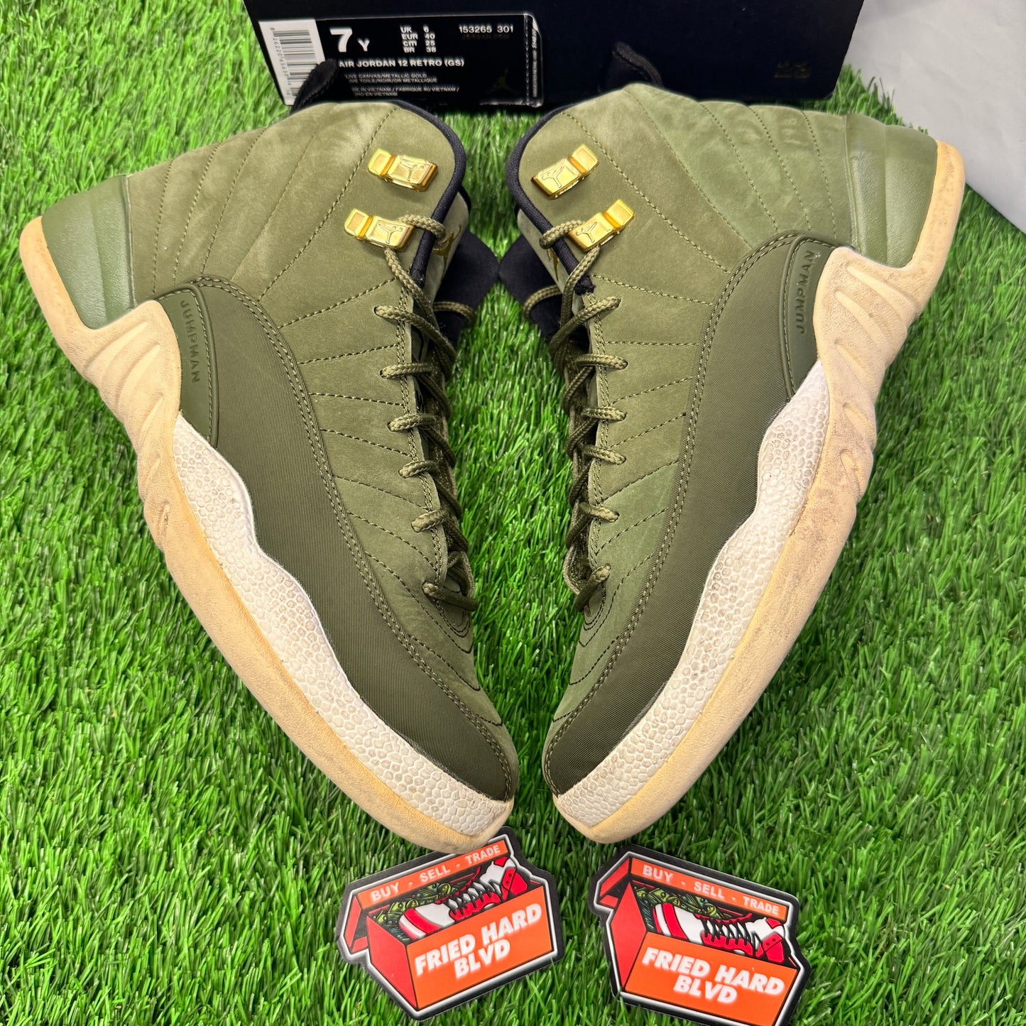 Jordan 12 Retro Chris Paul Class Of 2003 (GS) SIZE 7Y/8.5W