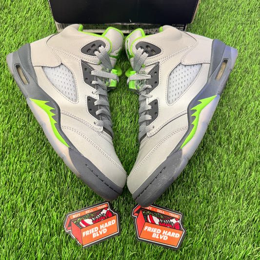 Jordan 5 Retro Green Bean (2022) (GS) SIZE 7Y/8.5W