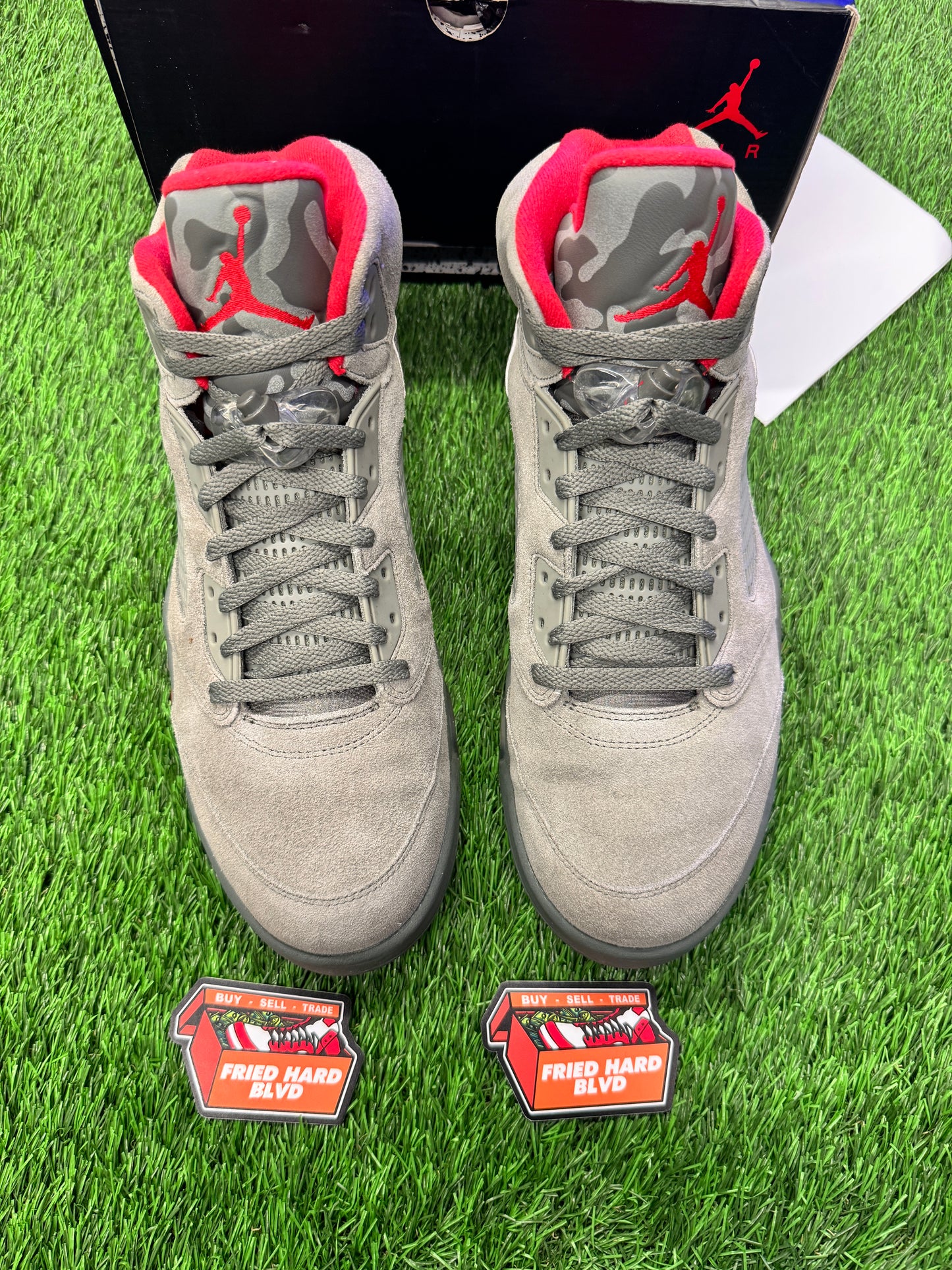 Jordan 5 Retro P51 Camo SIZE 12.5M/14W