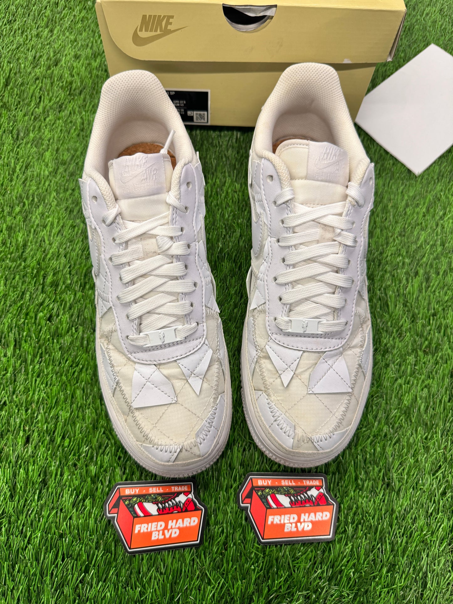 Air Force 1 Low SP Billie Eilish Triple White SIZE 9.5M/11W
