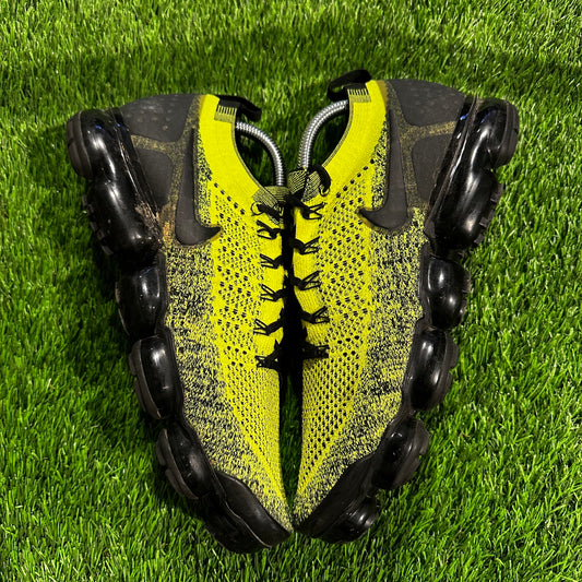 Nike Air VaporMax Flyknit 2 Volt Black