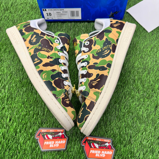 adidas Stan Smith Bape ABC Camo SIZE 10M/11.5W