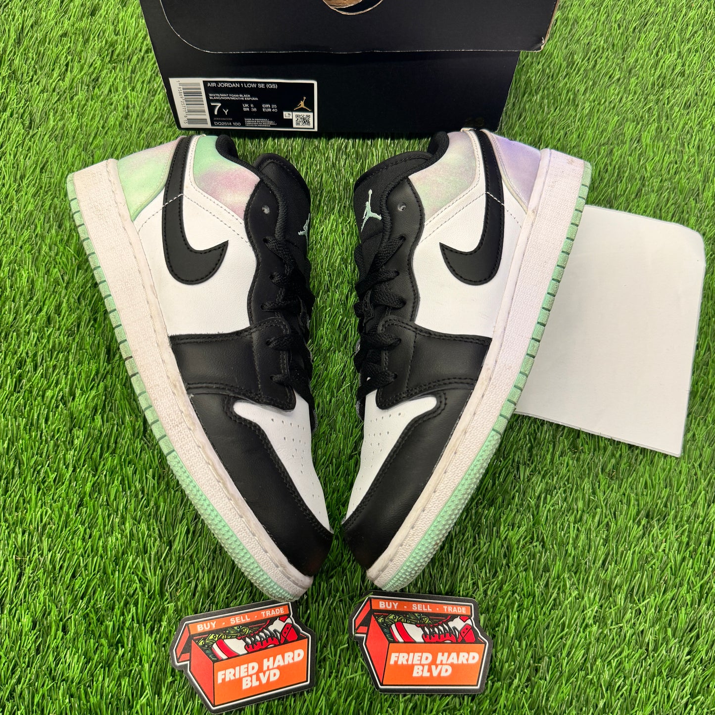 Jordan 1 Low Easter Pastel Tie-Dye (GS) SIZE 7Y/8.5W
