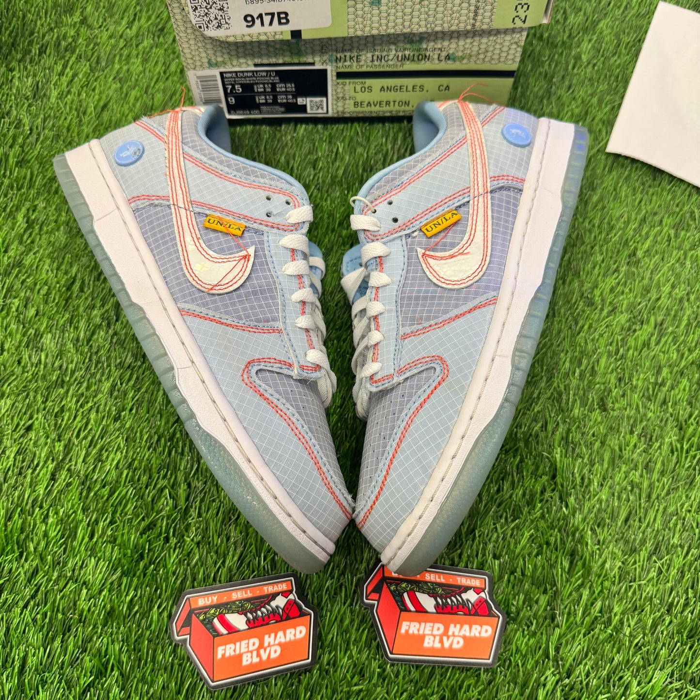 Dunk Low Union Passport Pack Argon SIZE 7.5M/9W