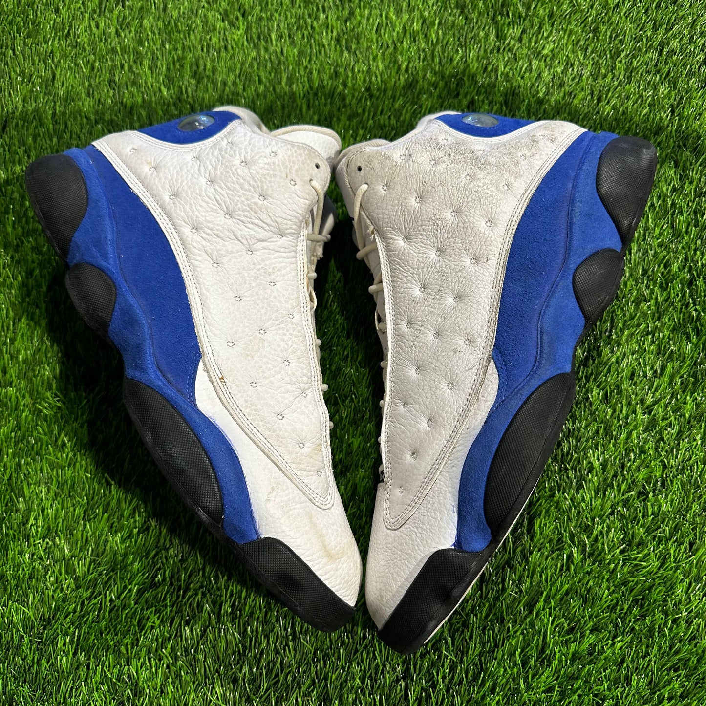 Jordan 13 Retro White Hyper Royal Black