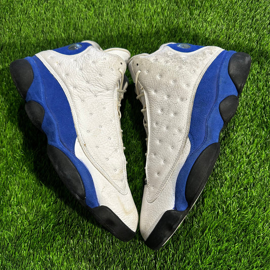Jordan 13 Retro White Hyper Royal Black