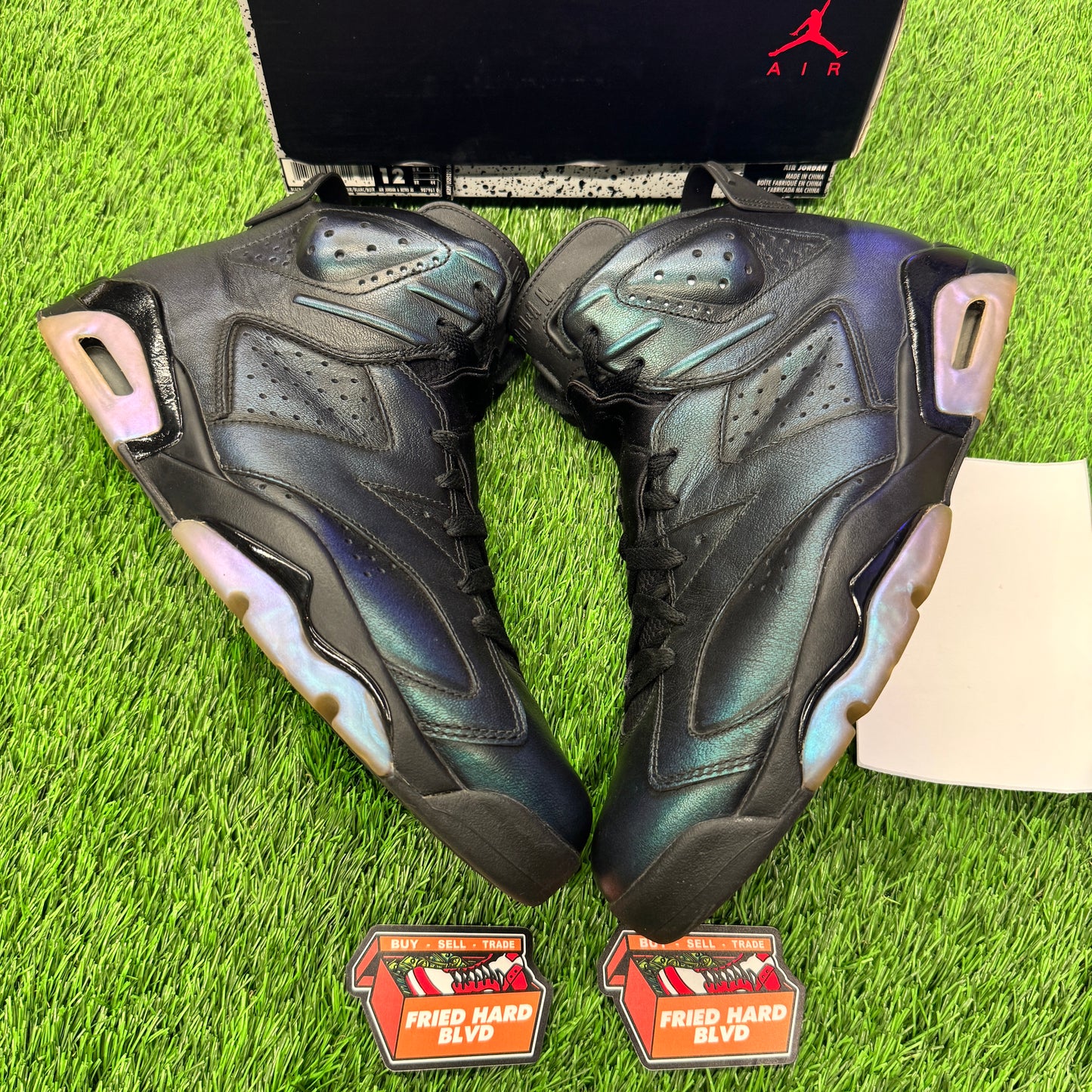 Jordan 6 Retro All-Star Chameleon (2017) SIZE 12M/13.5W