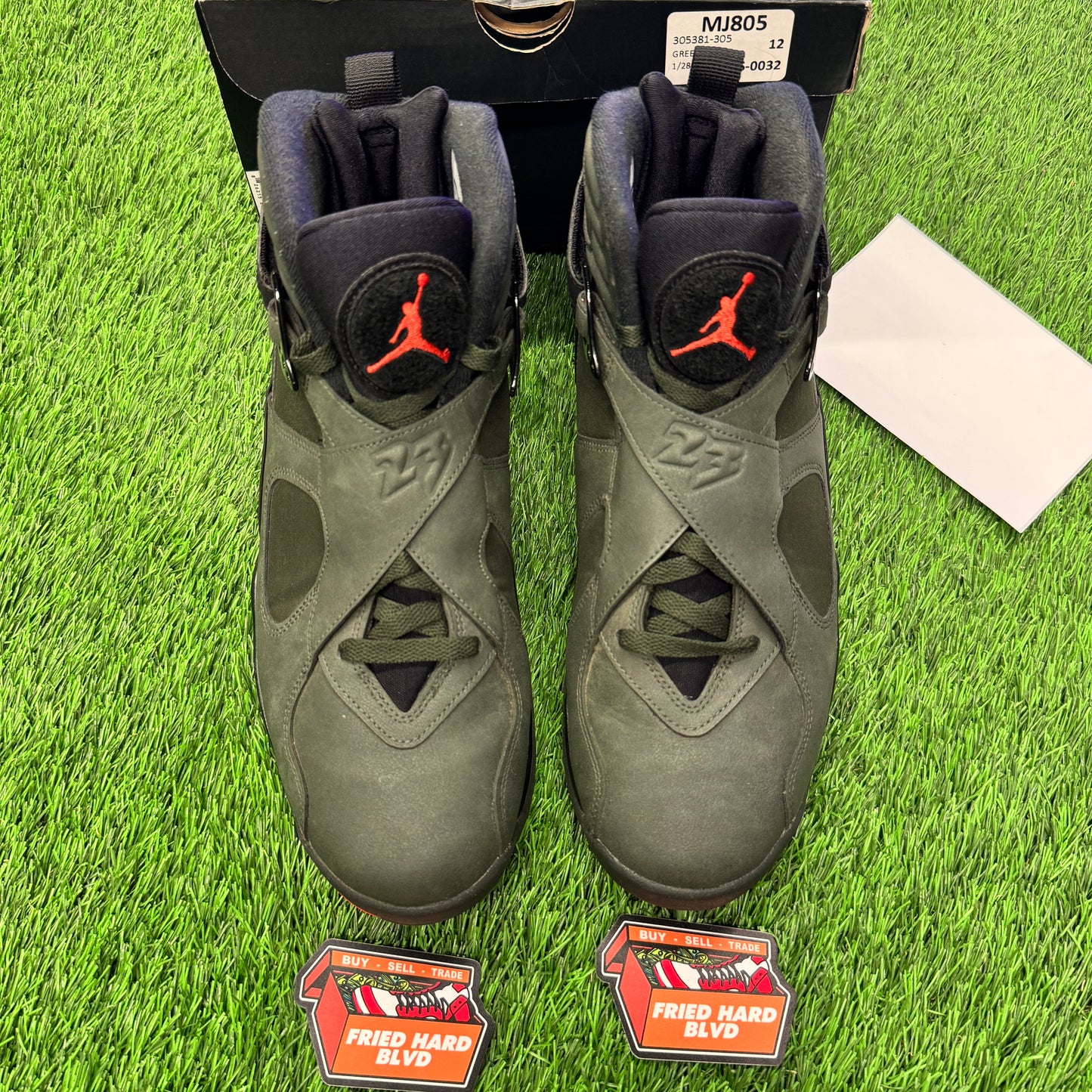 Jordan 8 Retro Take Flight Undefeated SIZE 12M/13.5W