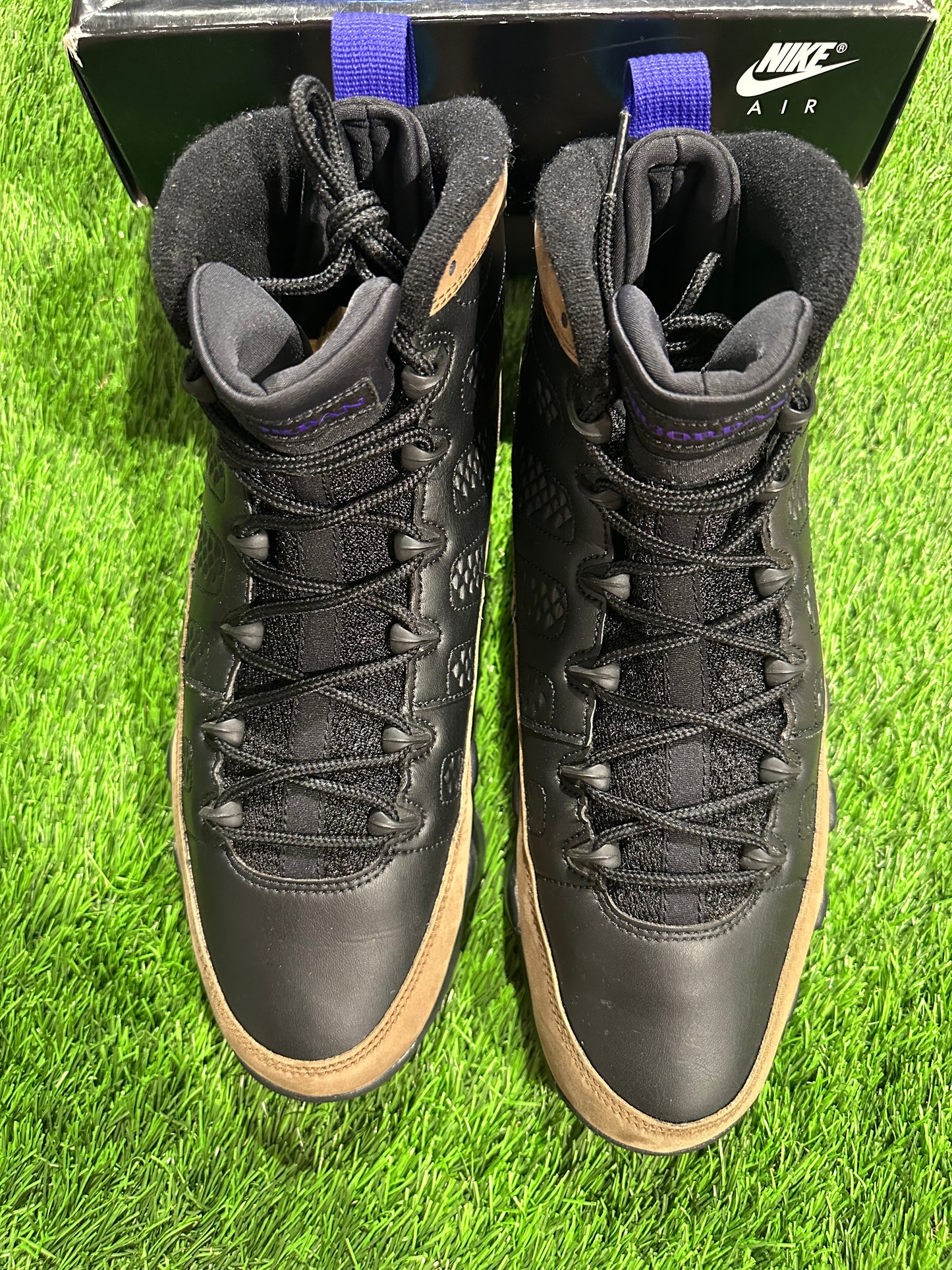 Jordan 9 Retro Light Olive Concord
