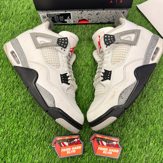 Jordan 4 Retro White Cement (2025) SIZE 8.5M/10W