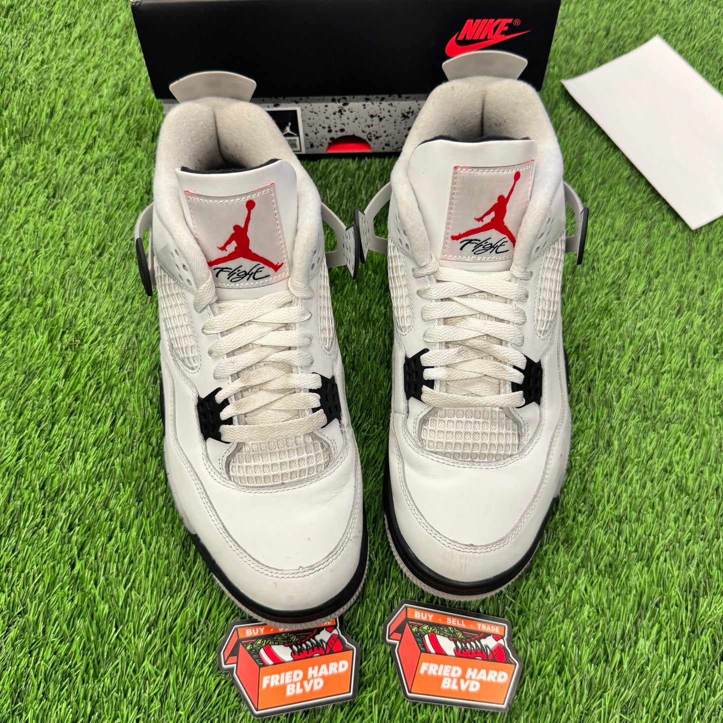 Jordan 4 Retro White Cement (2025) SIZE 8.5M/10W
