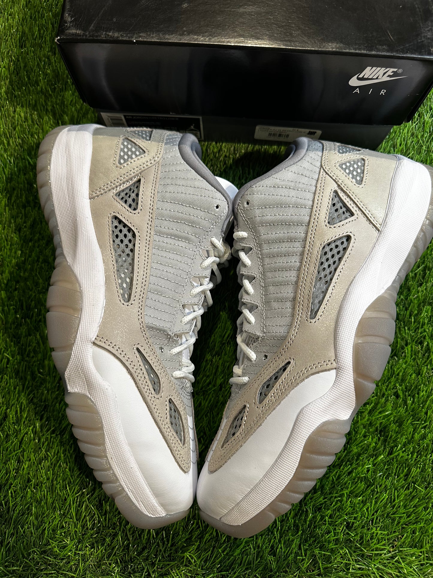 Jordan 11 Retro Low IE Light Orewood Brown