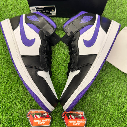 Jordan 1 Mid Dark Iris 13M/14.5W