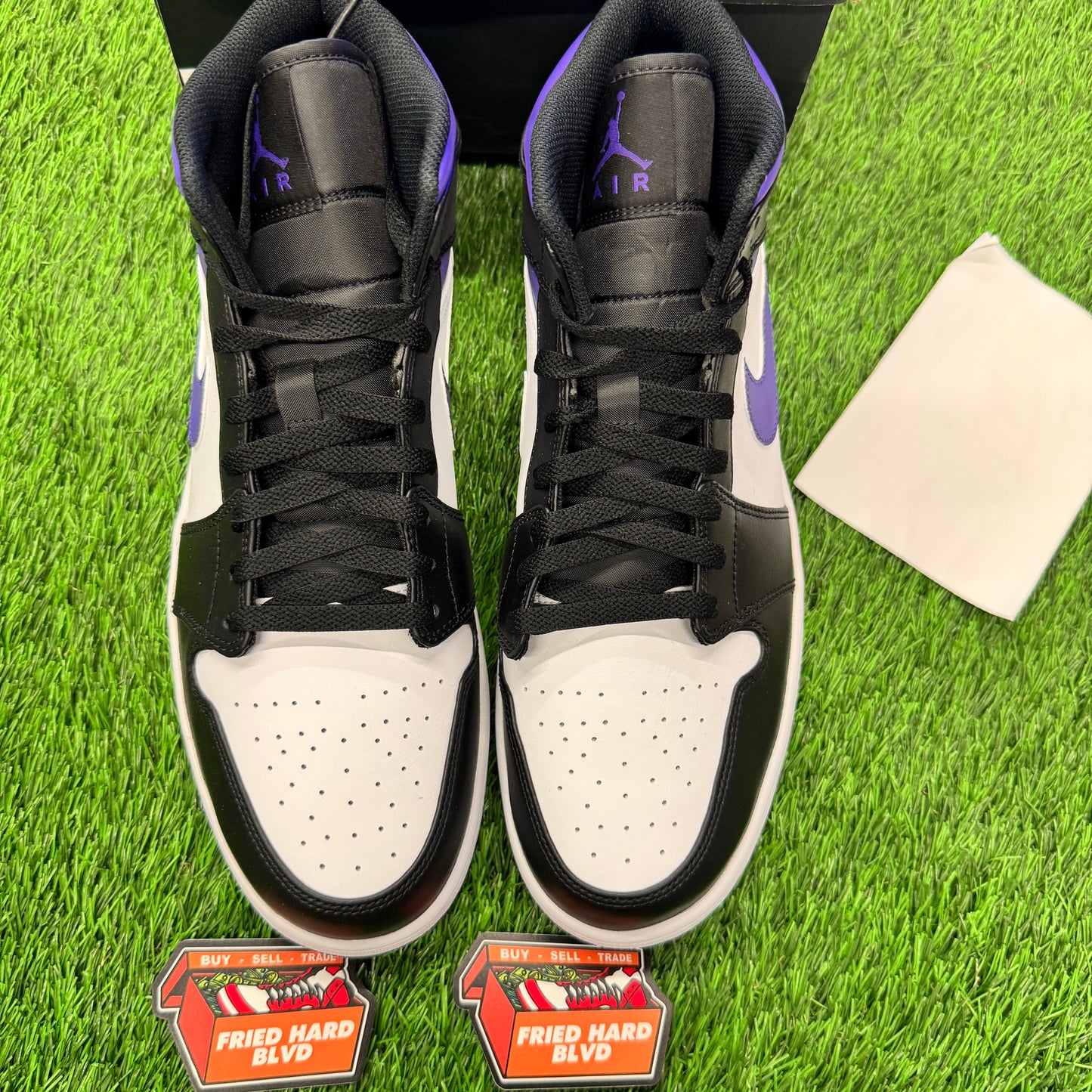 Jordan 1 Mid Dark Iris 13M/14.5W