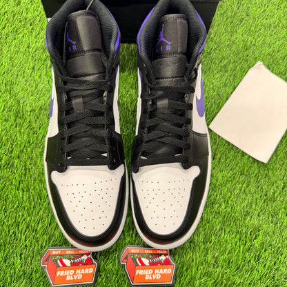 Jordan 1 Mid Dark Iris 13M/14.5W