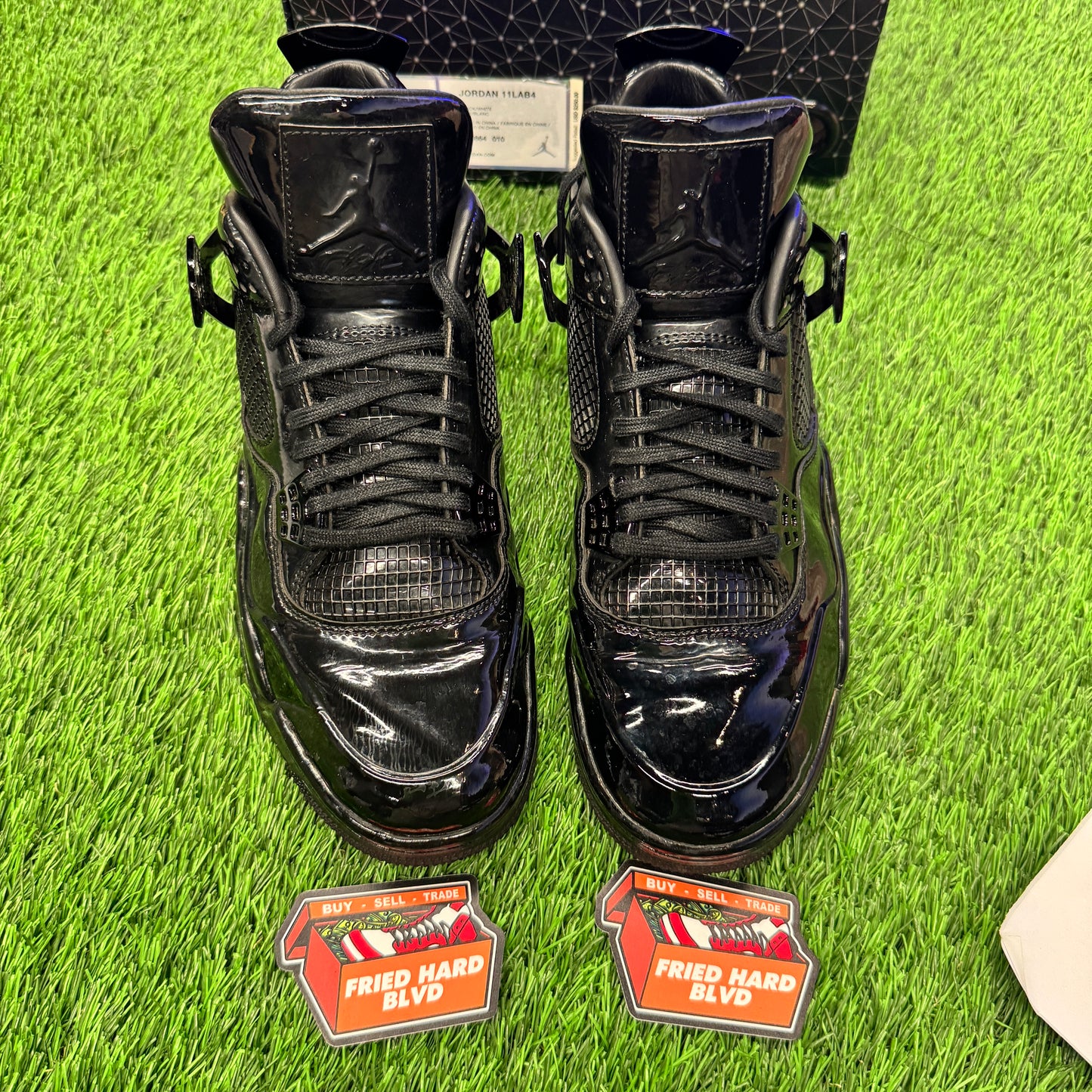 Jordan 4 Retro 11Lab4 Black SIZE 10M/11.5W