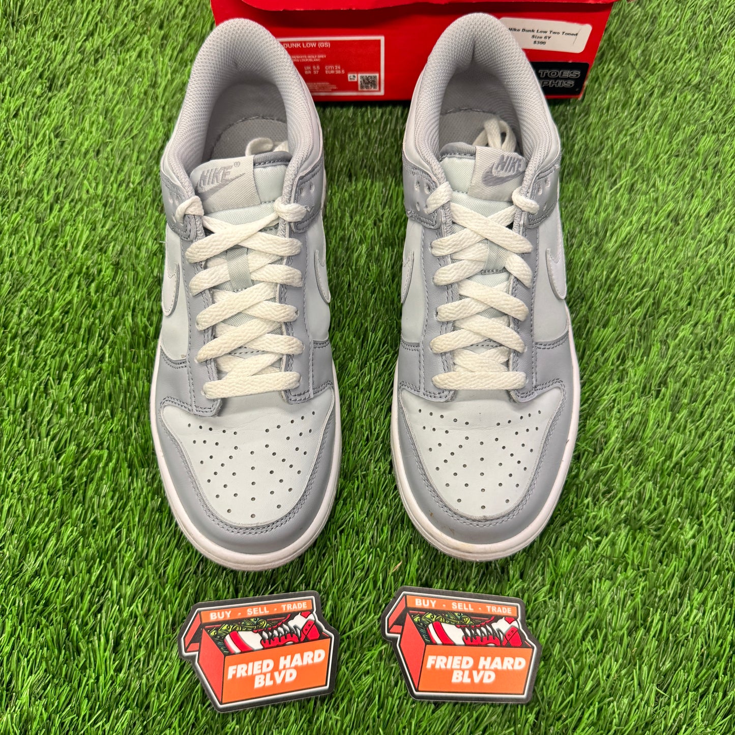 Dunk Low Two-Toned Grey (GS) SIZE 6Y/7.5W