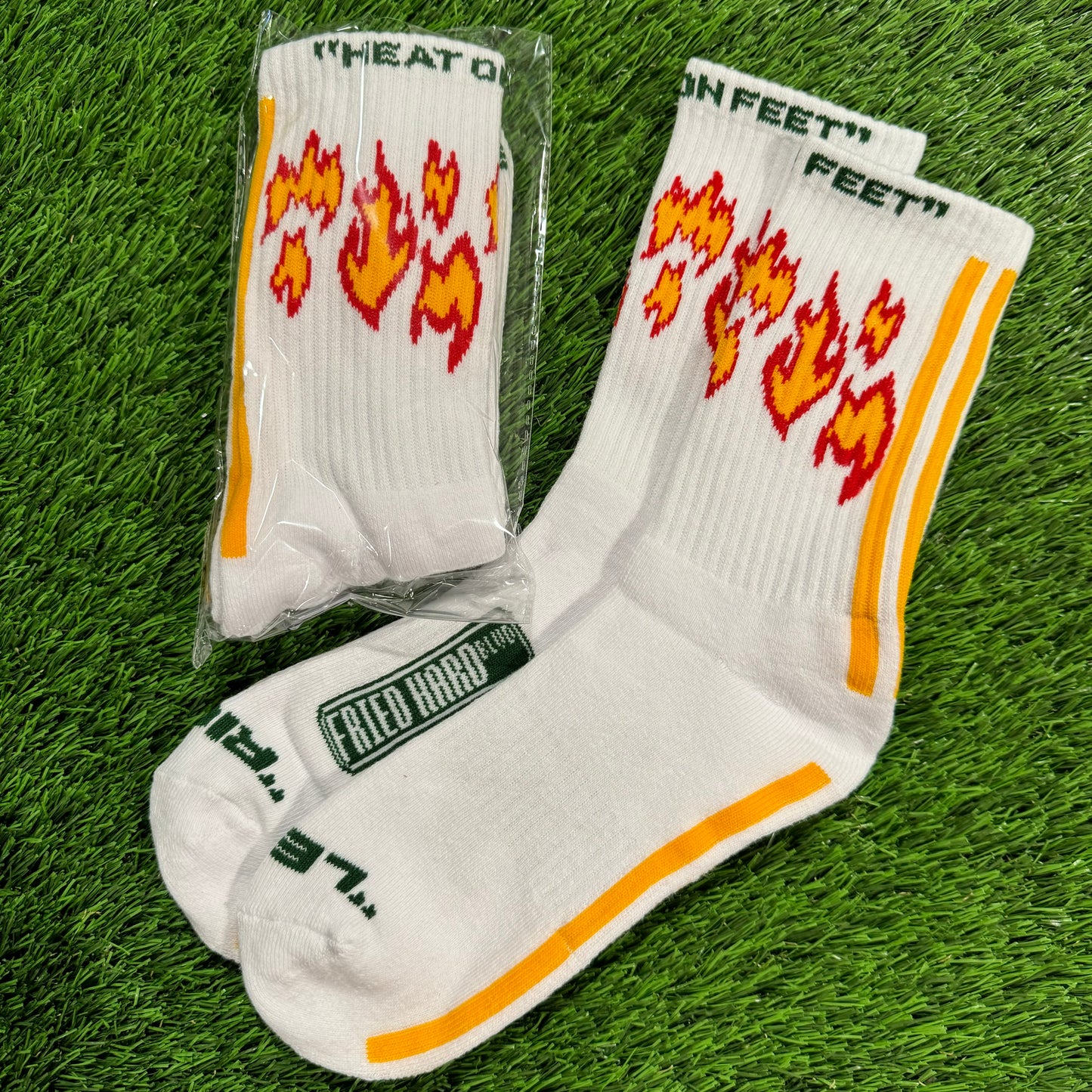 Fried Hard Blvd High Socks