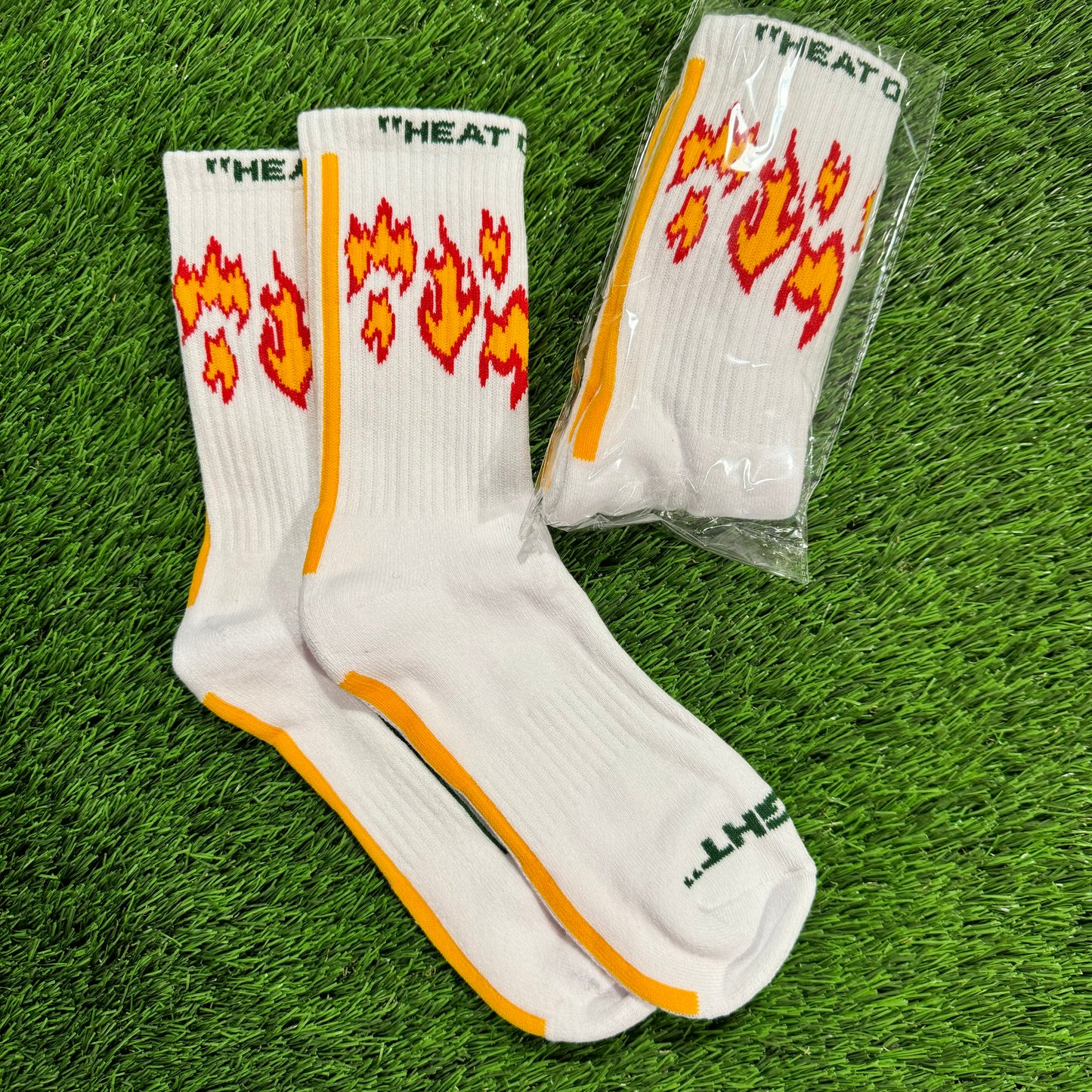 Fried Hard Blvd High Socks