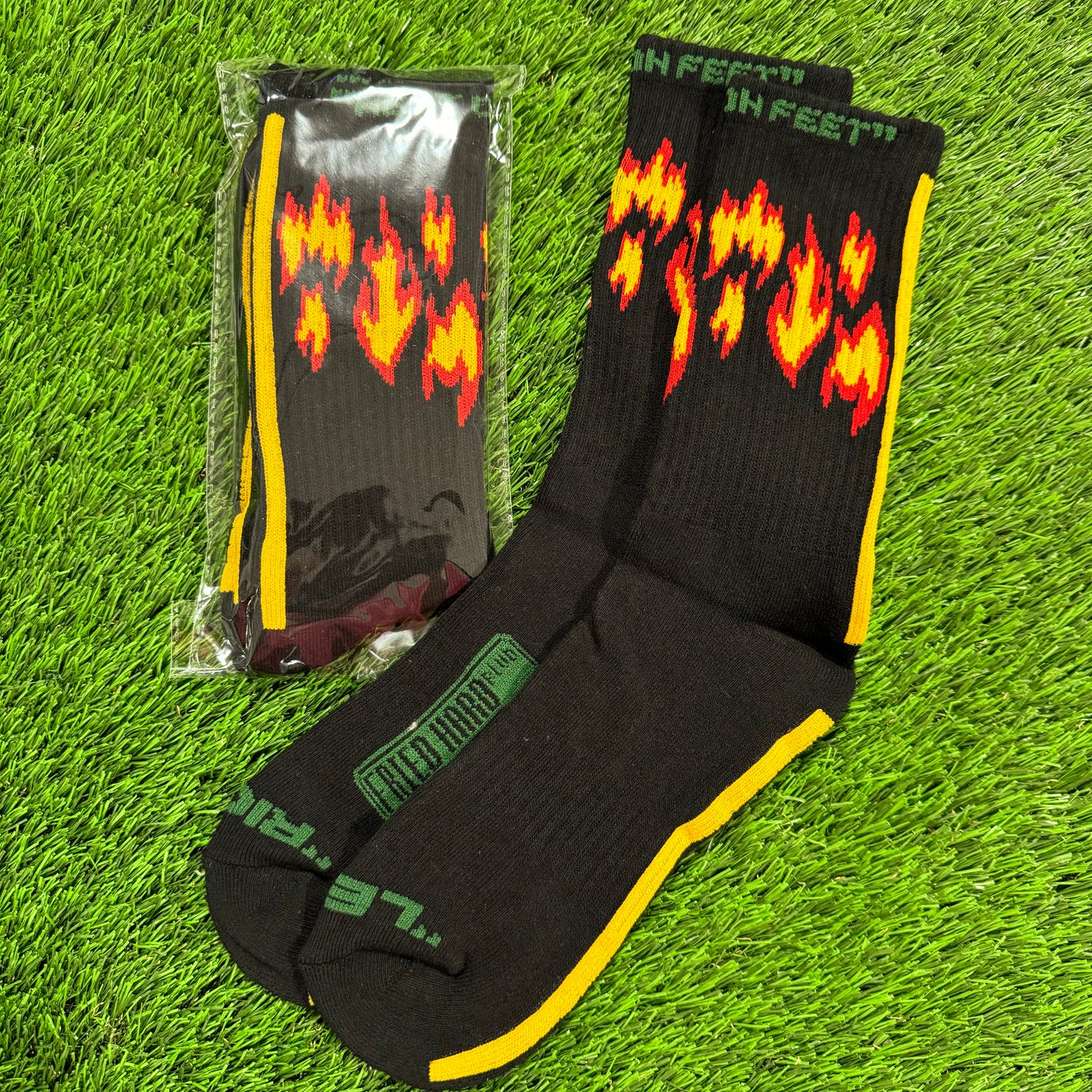 Fried Hard Blvd High Socks