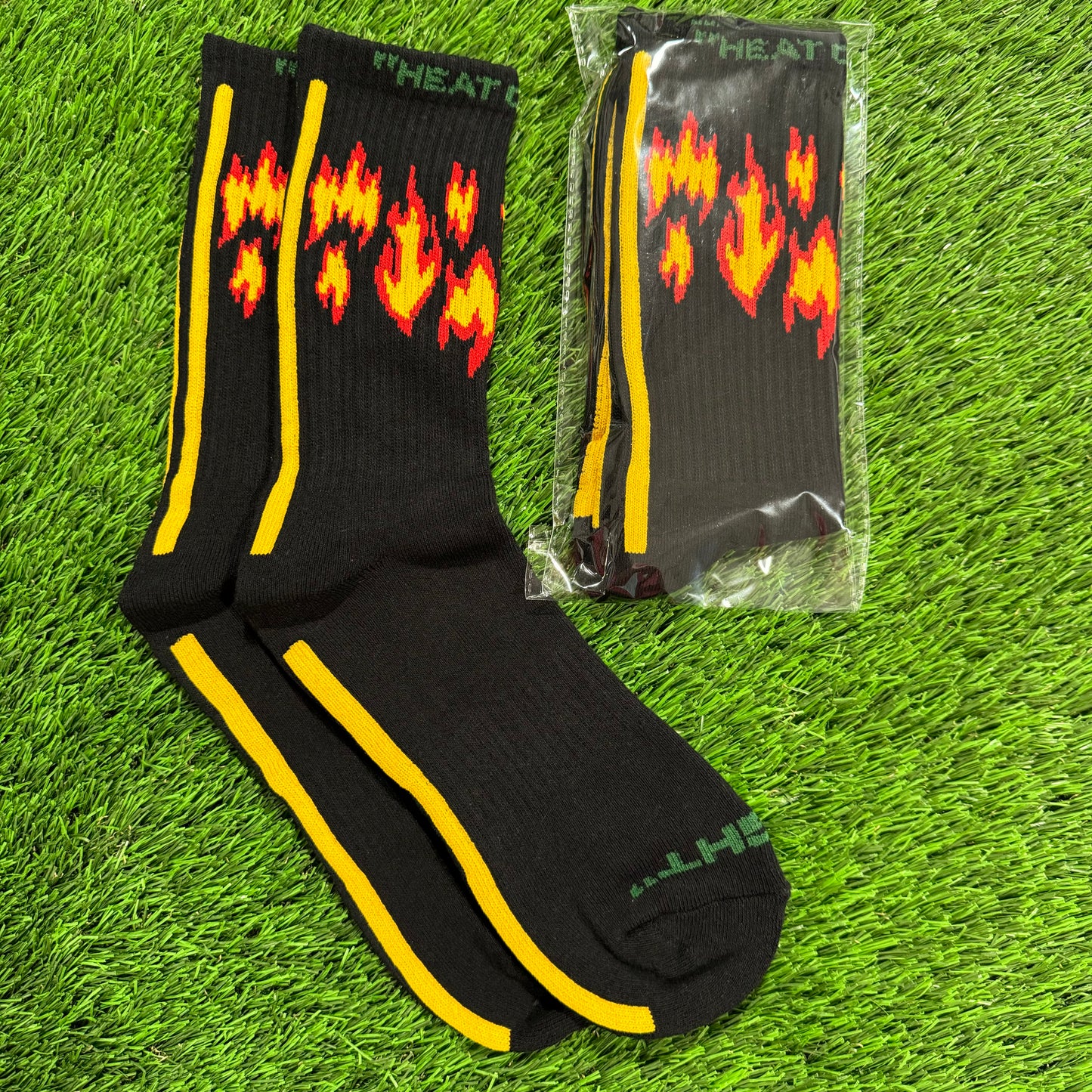 Fried Hard Blvd High Socks