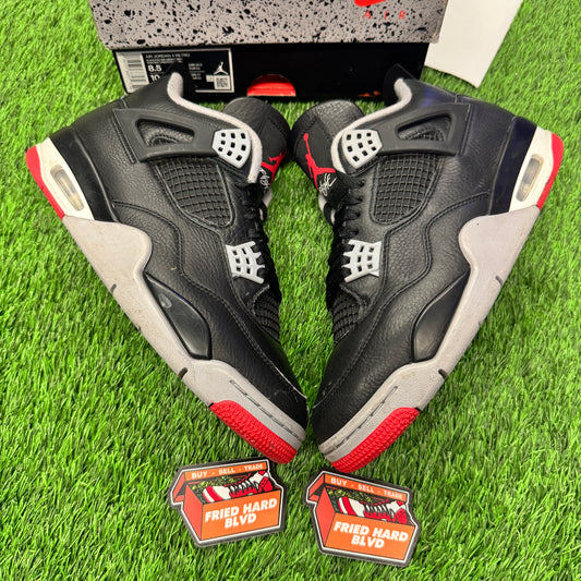 Jordan 4 Retro Bred Reimagined SIZE 8.5M/10W