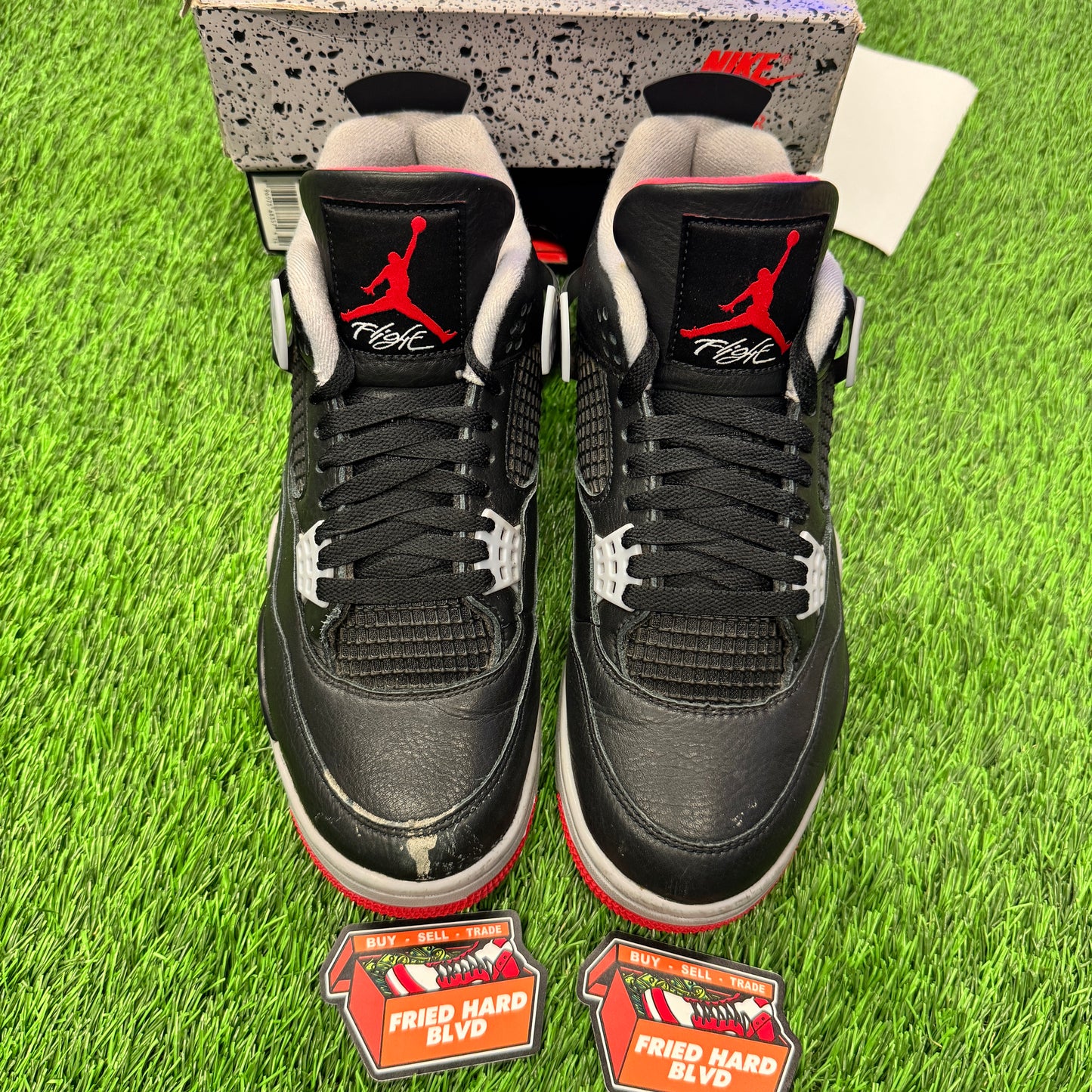 Jordan 4 Retro Bred Reimagined SIZE 8.5M/10W
