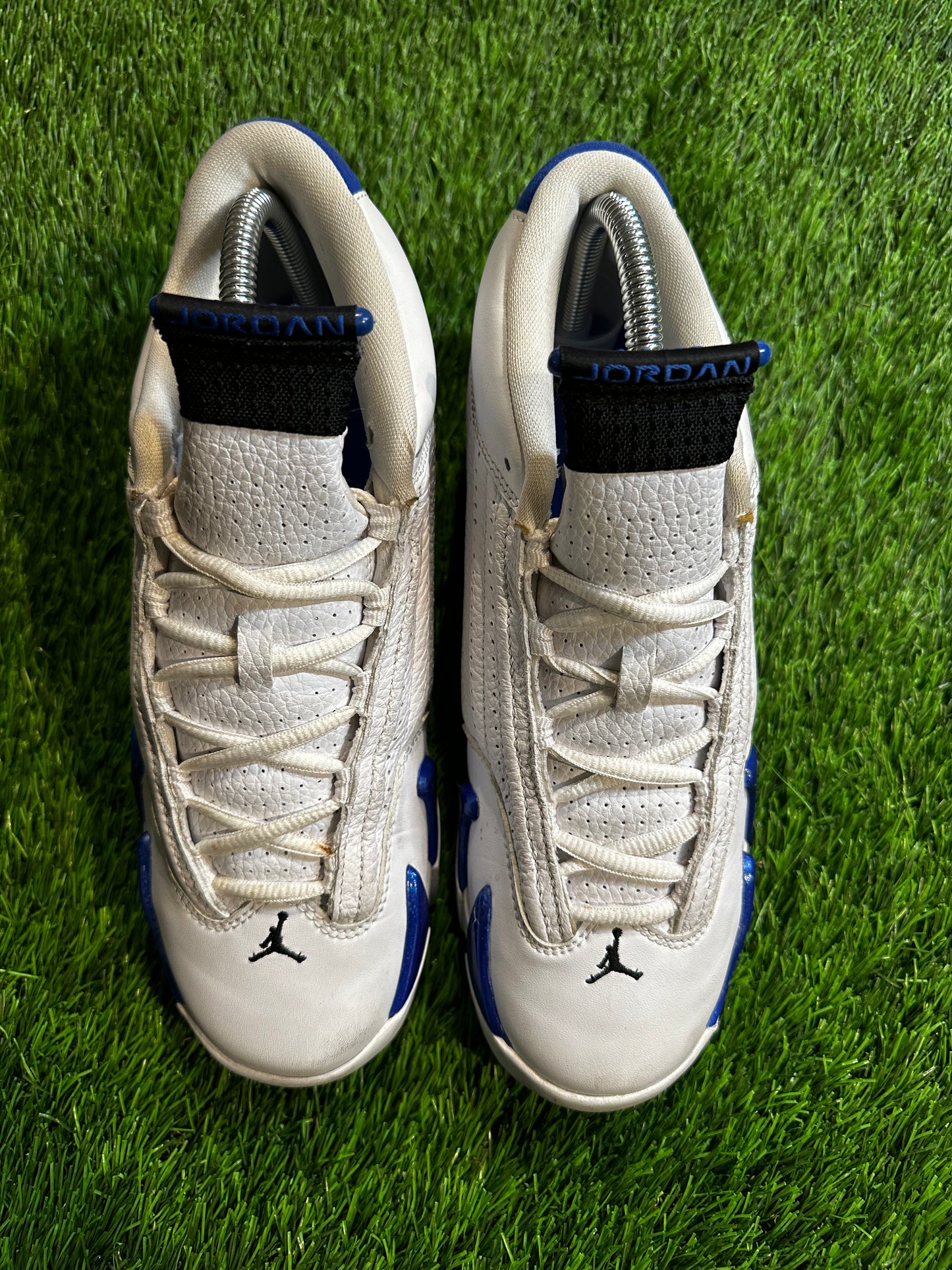Jordan 14 Retro White Hyper Royal (GS) 6.5Y/8W