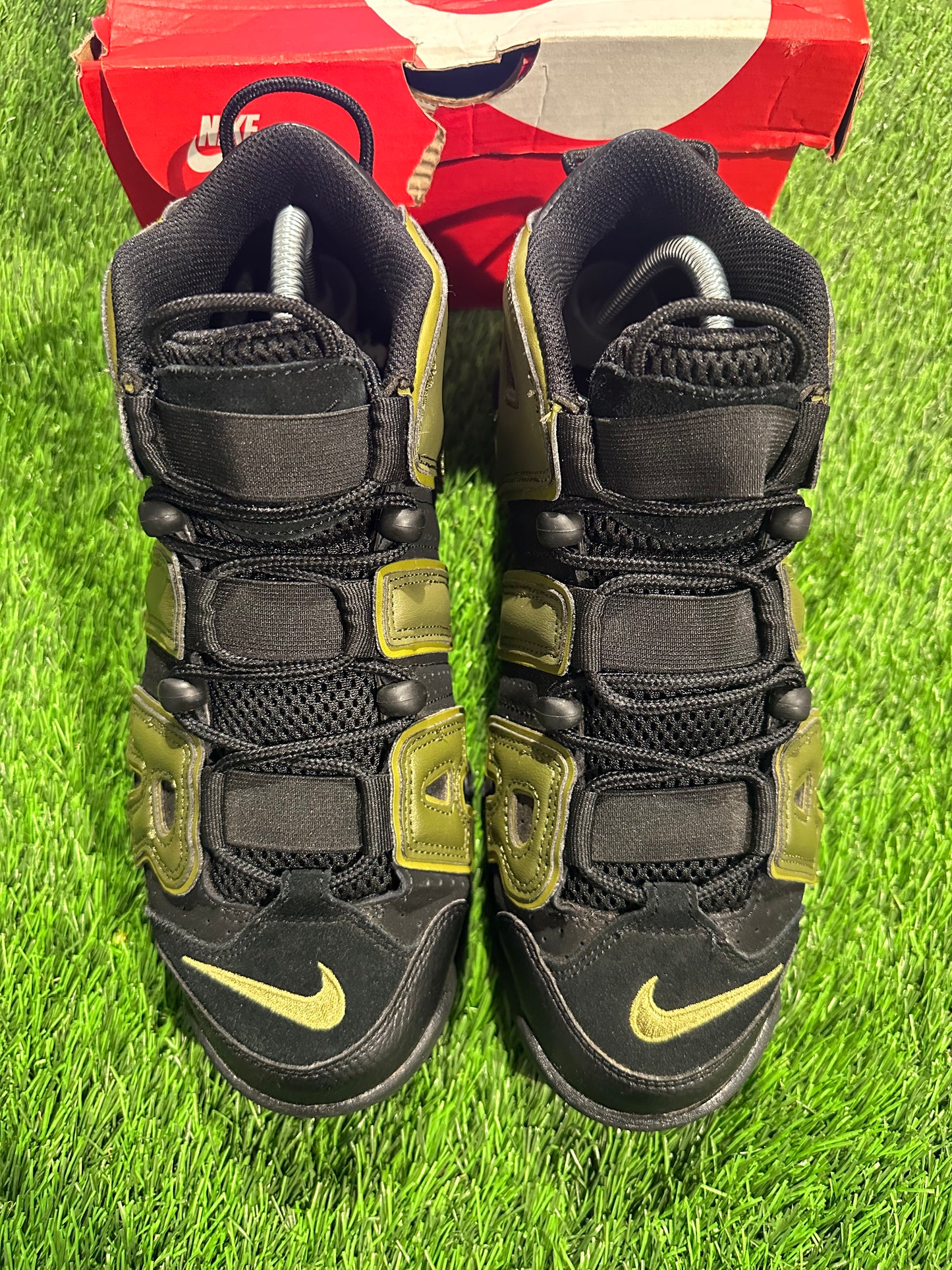 Air More Uptempo Rough Green