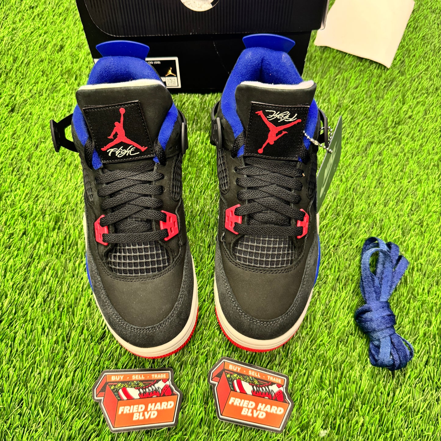Jordan 4 Retro Rare Air (GS) SIZE 6Y/8.5W