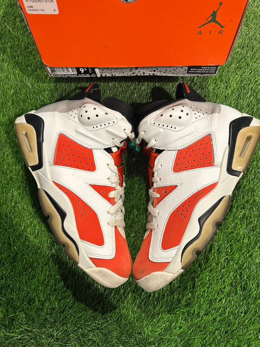 Jordan 6 Retro Gatorade Like Mike White SIZE 9.5M/11W