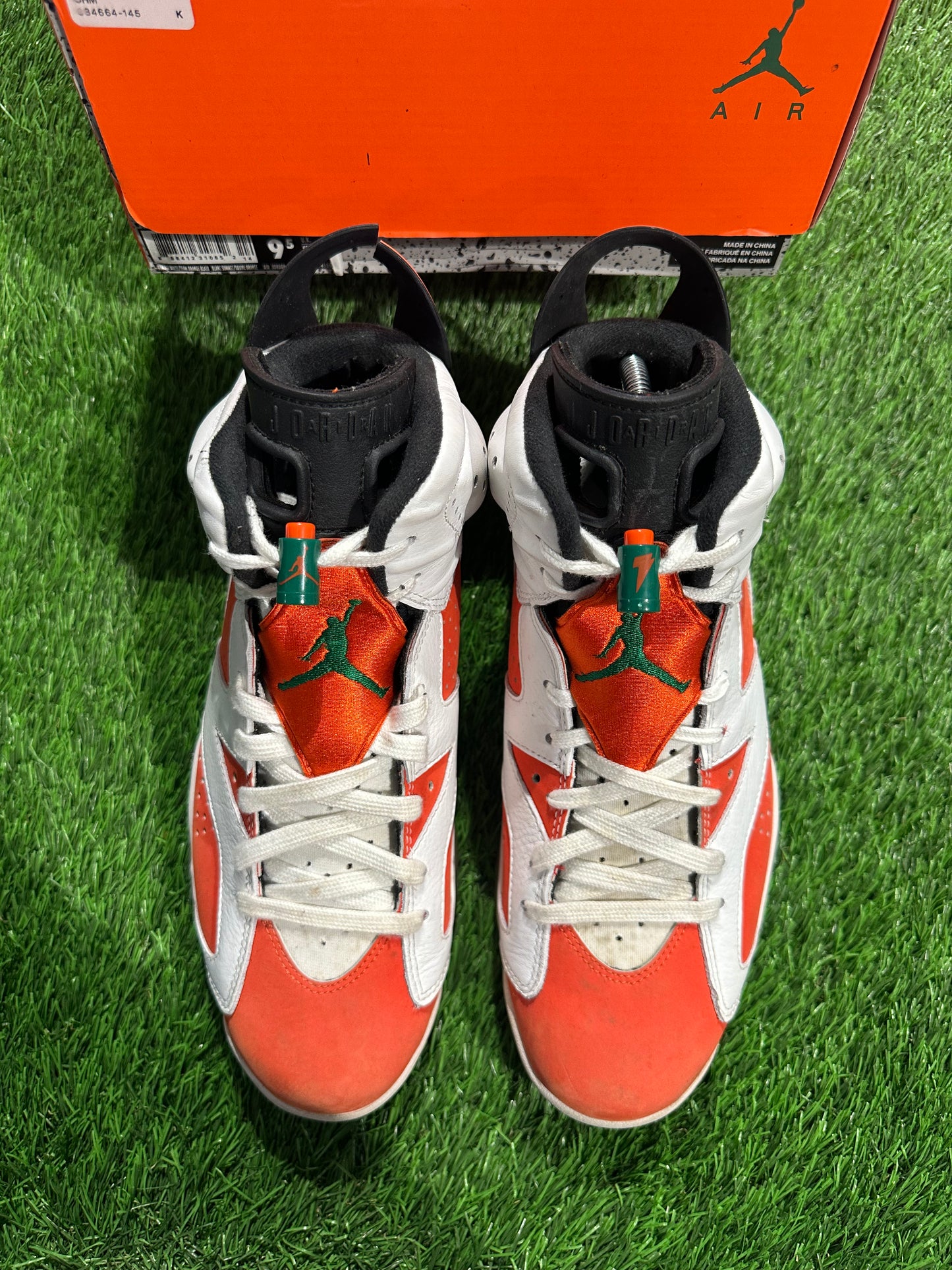 Jordan 6 Retro Gatorade Like Mike White SIZE 9.5M/11W