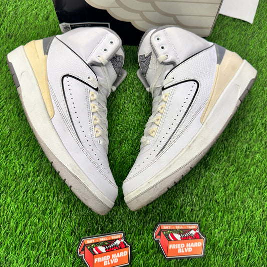 Jordan 2 Retro Cement Grey SIZE 10M/11.5W