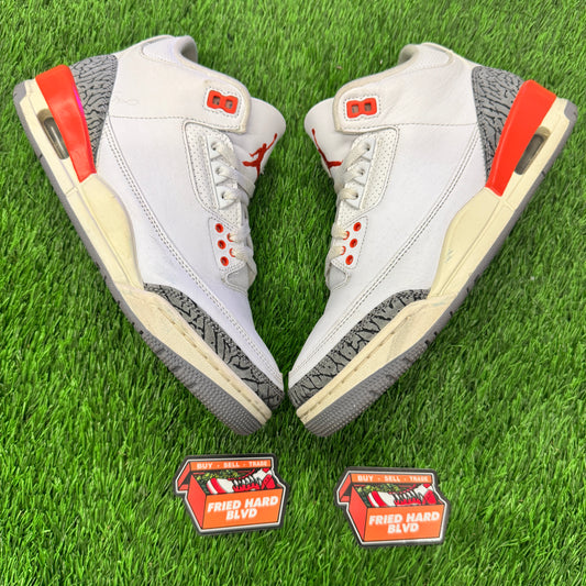 Jordan 3 Retro Georgia Peach (Women's) SIZE 8M/9.5W