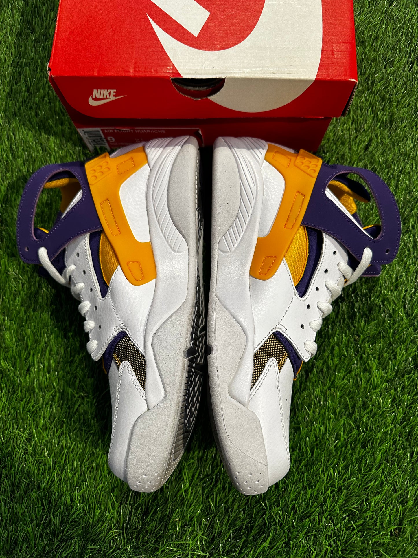 Nike Air Flight Huarache Lakers 9M/10.5W