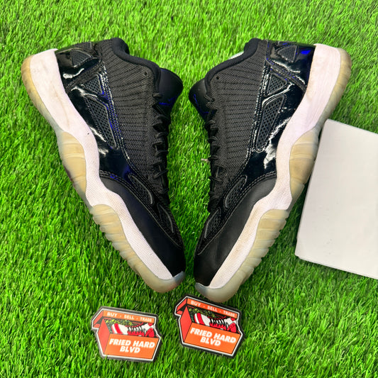 Jordan 11 Retro Low IE Space Jam SIZE 8.5M/10W