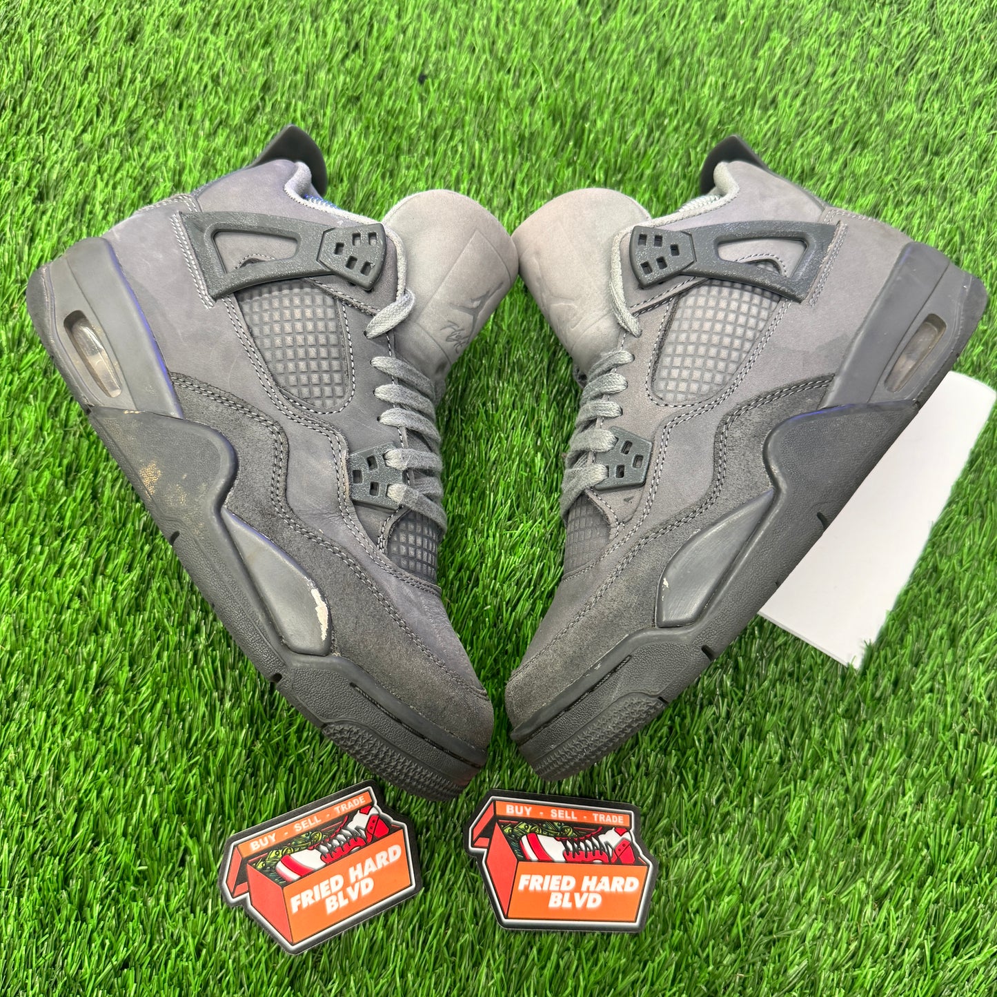 Jordan 4 Retro SE Paris Olympics Wet Cement (GS) SIZE 7Y/8.5W