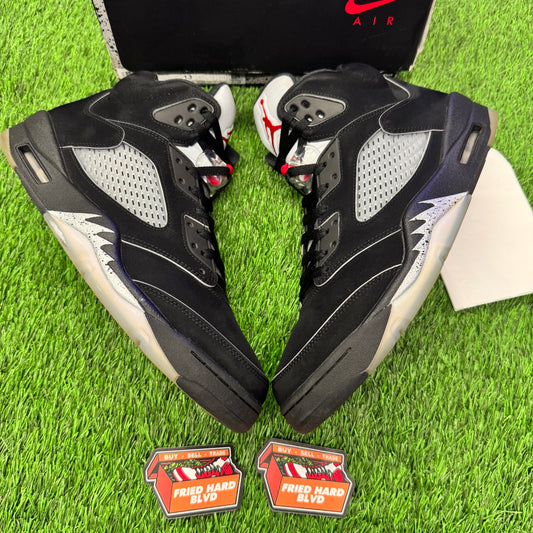 Jordan 5 Retro OG Black Metallic Reimagined SIZE 13M/14.5W