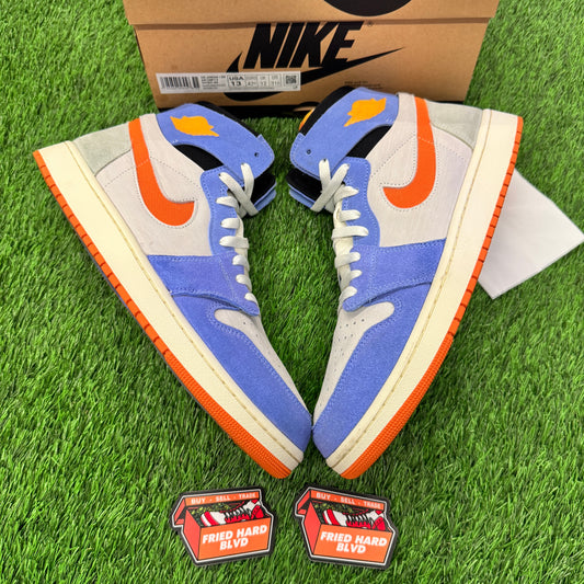 Jordan 1 High Zoom Air CMFT 2 Royal Pulse Alpha Orange