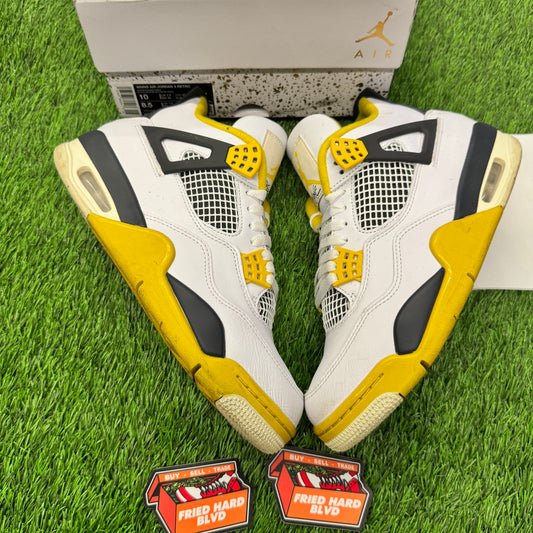 Jordan 4 Retro Vivid Sulfur (Women's) SIZE 8.5M/10W