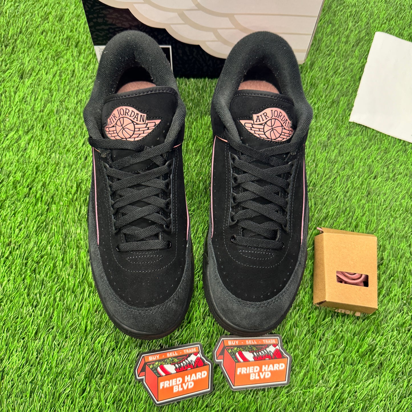 Jordan 2/3 Black Rust Pink SZIE 10M/11.5W