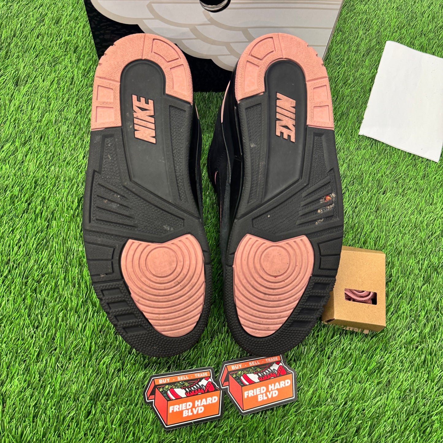 Jordan 2/3 Black Rust Pink SZIE 10M/11.5W