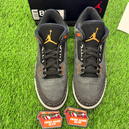 Jordan 3 Retro Fear Pack (2013) SIZE 8.5M/10W